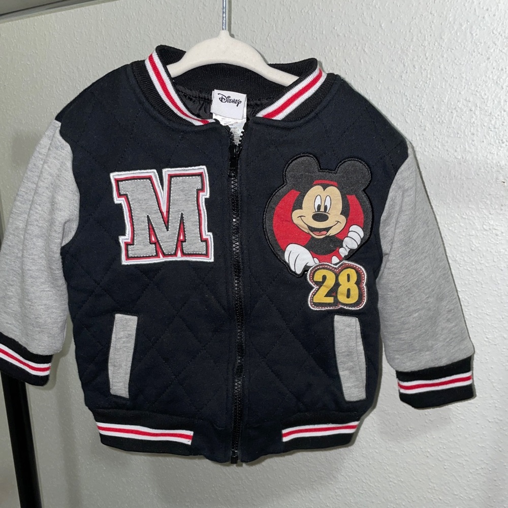Mickey Mouse letterman jacket